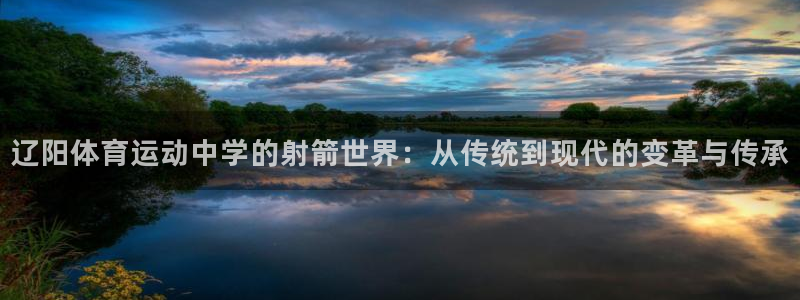 三亿体育网：辽阳体育运动中学的射箭世界：从传统到现代的变革与传承